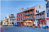 How do you get from Destin to Rosemary Beach?