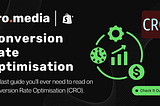 Conversion Rate Optimisation