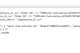 The SQL behind the , Tableau EXCLUDE LOD