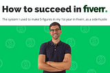 How to succeed in Fiverr: The Ultimate guide