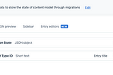 Managing Contentful Models