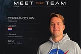 Meet the Team: Dorian Kocijan, Producer