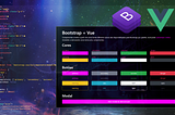 Criando projeto Vue.js com componentes Bootstrap 4 customizados.