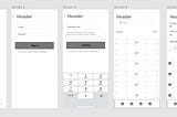 Wireframes and User Flow