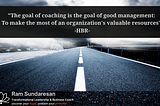 Why is a coaching culture at work important and How does one Lead by Coaching?