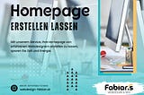 Homepage erstellen lassen