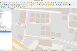 การแสดงระยะความยาวขณะที่ระหว่างเรากำลังดิจิไทซ์ข้อมูล GIS ผ่านโปรแกรม QGIS