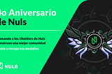 ¡Feliz 4o Aniversario, NULS!