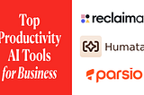 Top Workflow Productivity AI Tools for Business