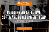 Building an Effective Software Development Team: A Complete Guide