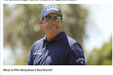 phil mickelson caddy net worth