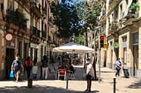 Barcelona Lockdown: The paradox of de-escalation