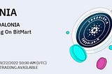 Cardalonia To List On Bitmart Exchange