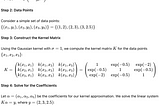 Reproducing Kernel Hilbert Space for Machine Learning