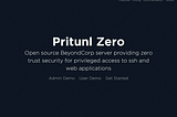 Pritunl Zero U2F Release Announcement