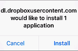 Wireless Ad-hoc iOS Application Deployment on Dropbox