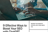9 Effective Ways to Use ChatGPT for SEO