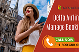 Delta Airlines Manage Booking