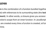 Simple examples about Closure in JavaScript and Ruby