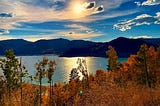 Palisades Reservoir in Idaho