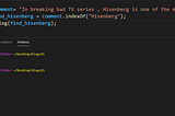 JavaScript String indexOf() Method