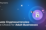Private Crypto: Best Choice for Adult Businesses