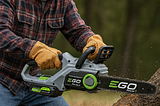 EGO Power+ CS1613 provides ergonomic comfort while delivering robust root-cutting capabilities.