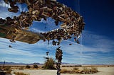 Walking Away: A Monument of Abandoned Footwear in the Mojave