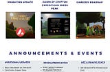 Weekly Wizard: Migration Update, DoC Expeditions, GameDev Roadmap & More
