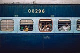 image of people in train