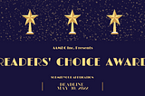 Calling all AUTHORS! Submit your Book NOW for a Readers’ Choice Award