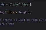 Some most important things in JavaScript Array