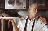 Finding Bourdain and just being happy