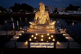 A 20-ft Thiruvalluvar statue in Tamil writing that is unique to its sort is becoming a major…