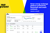 WePower: A Global Green Energy Network Powered by Smart Contracts