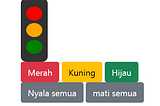 Membuat Traffic Light menggunakan Javascript CSS HTML