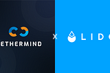 Nethermind logo + Lido logo