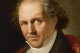 A painted portrait of Bodoni by Giuseppe Lucatelli