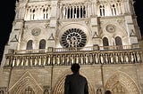 (#18/Notre Dame burns on Holy Week