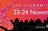Mytracknet attending StartupnowForum | Eleusis 2018