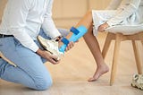 An orthotic shoe. Is a step forward going for broke?