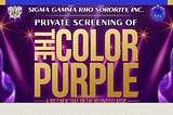 The Color Purple Private Screening in Ghana