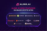 ALINK is now featured on major crypto sites