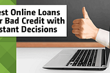 Bad Credit Loans — Financial Help at Hand