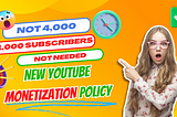 New youtube monetization policy — Motiwation