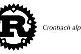 Cronbach alpha for reliability test, i tinkering with rust