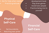 4 Types of Self-Care To Start Focusing On
