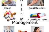 Picture showing asthma management