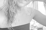 author black and white photo