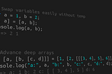 RÃ©sultat de recherche d'images pour "destructuring assignment"